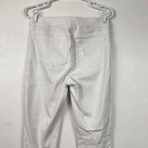Spanx Jean-Ish Ankle Leggings White Med - Picture 4 of 12